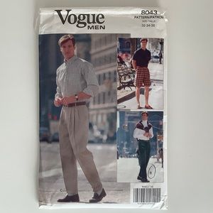 Vogue Men 8043 Sewing Pattern